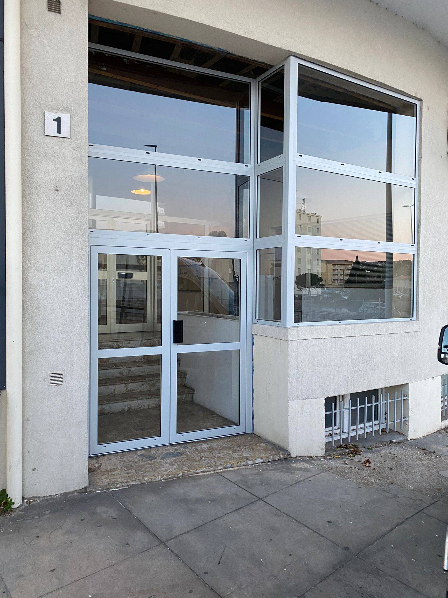 Menuiserie en aluminium 