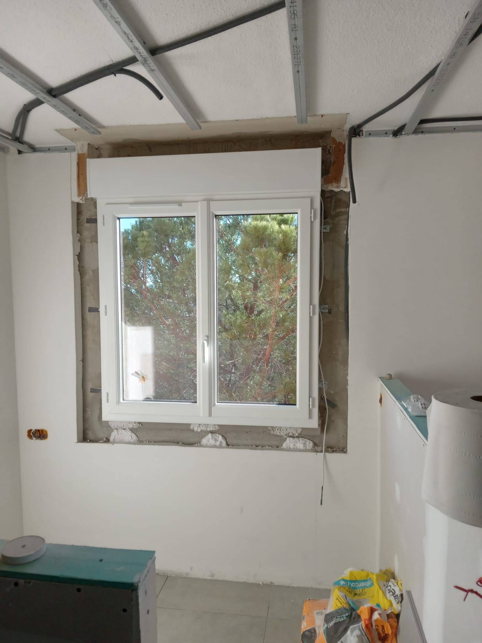 Fenêtre bloc baie en PVC à Sainte-Maxime