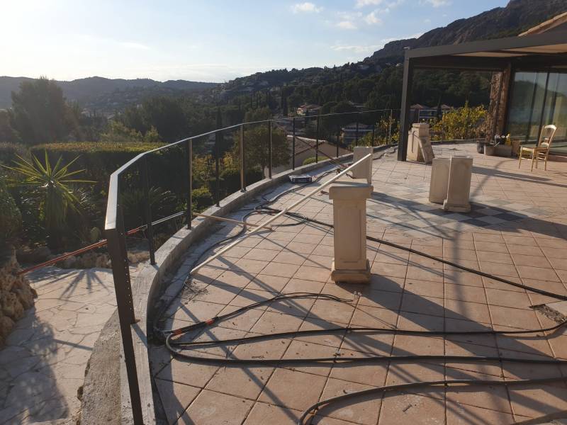 Garde-corps acier var 